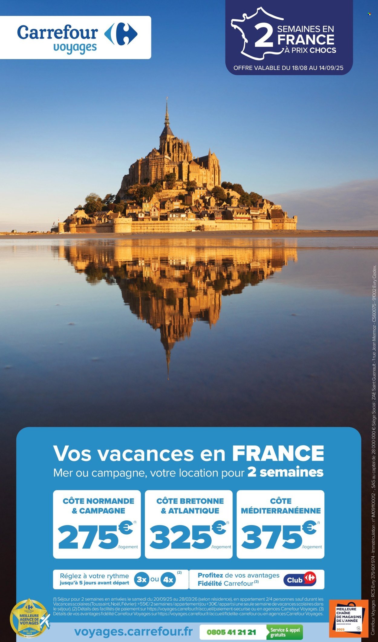 Catalogue CARREFOUR MARKET - SPÉCIAL GLACES ! (2025-08-12 - 2025-08-24)