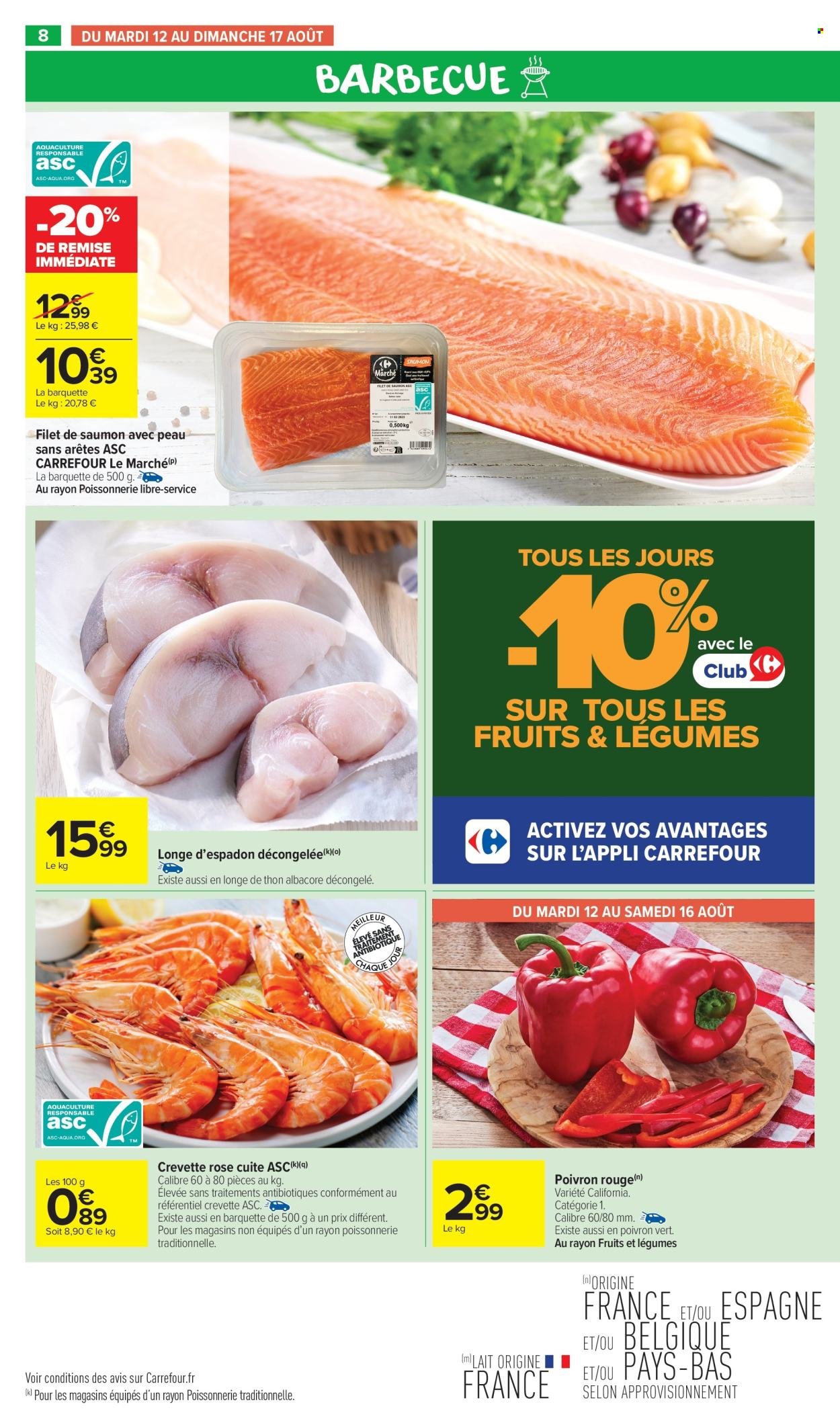 Catalogue CARREFOUR MARKET - SPÉCIAL GLACES ! (2025-08-12 - 2025-08-24)
