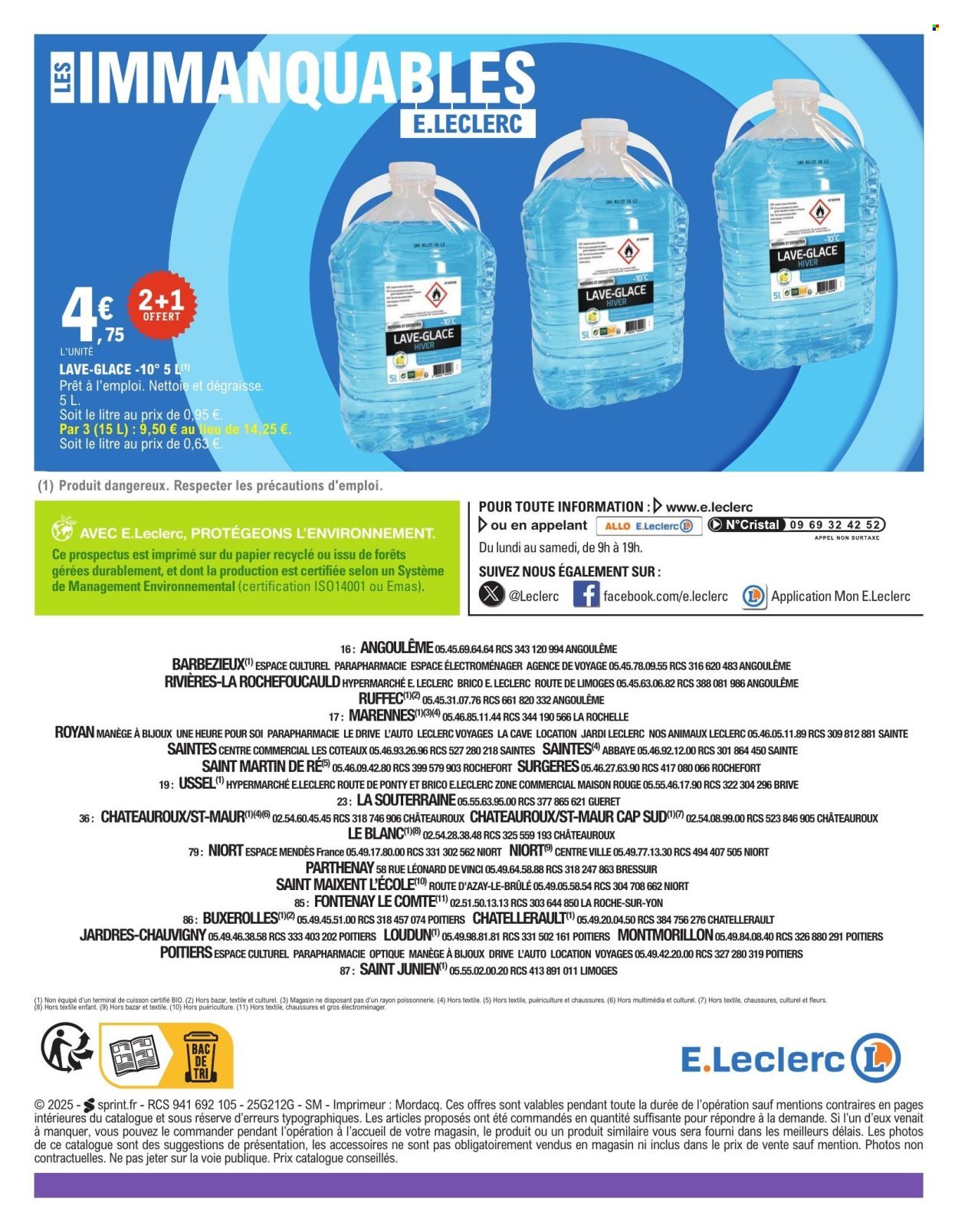 Catalogue E.LECLERC - TRAFIC POUVOIR D'ACHAT (2025-10-07 - 2025-10-11)