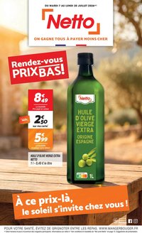 Catalogue NETTO - RENDEZ-VOUS PRIX BAS