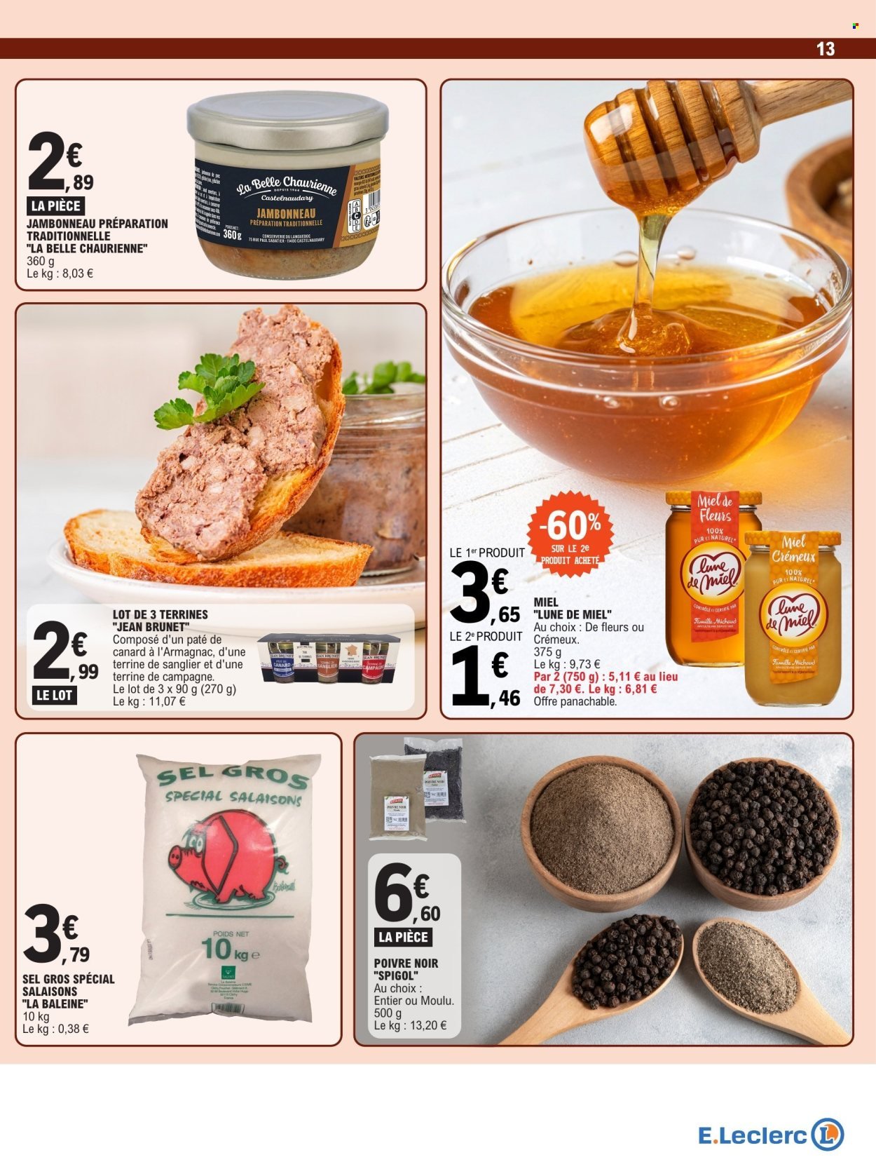 Catalogue E.LECLERC - FOIRE AU PORC ET A LA VIANDE