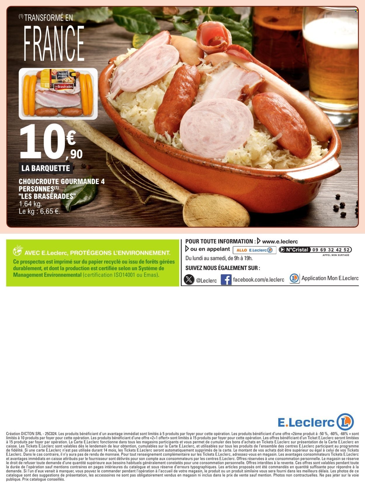 Catalogue E.LECLERC - FOIRE AU PORC ET A LA VIANDE