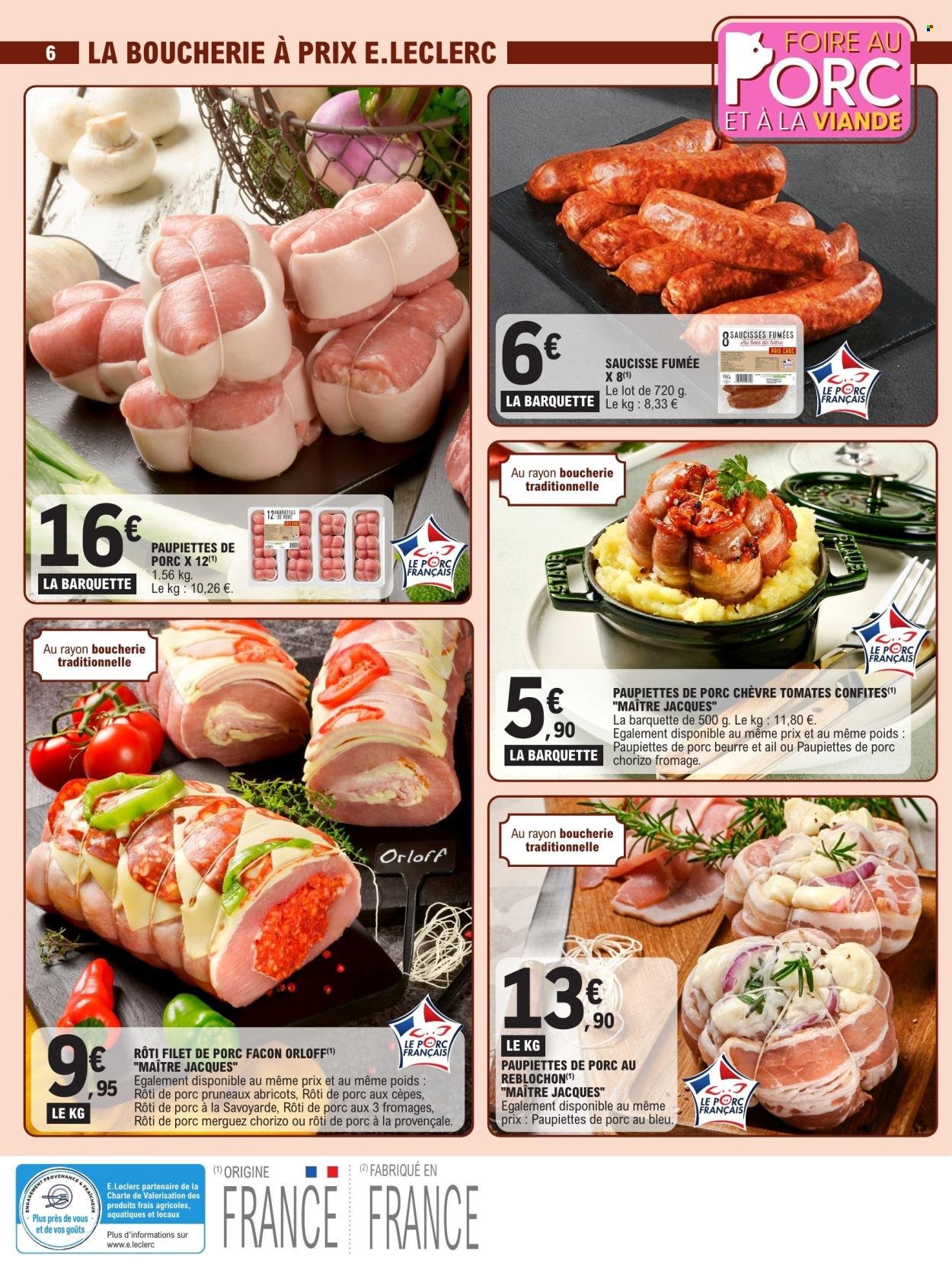 Catalogue E.LECLERC - FOIRE AU PORC ET A LA VIANDE