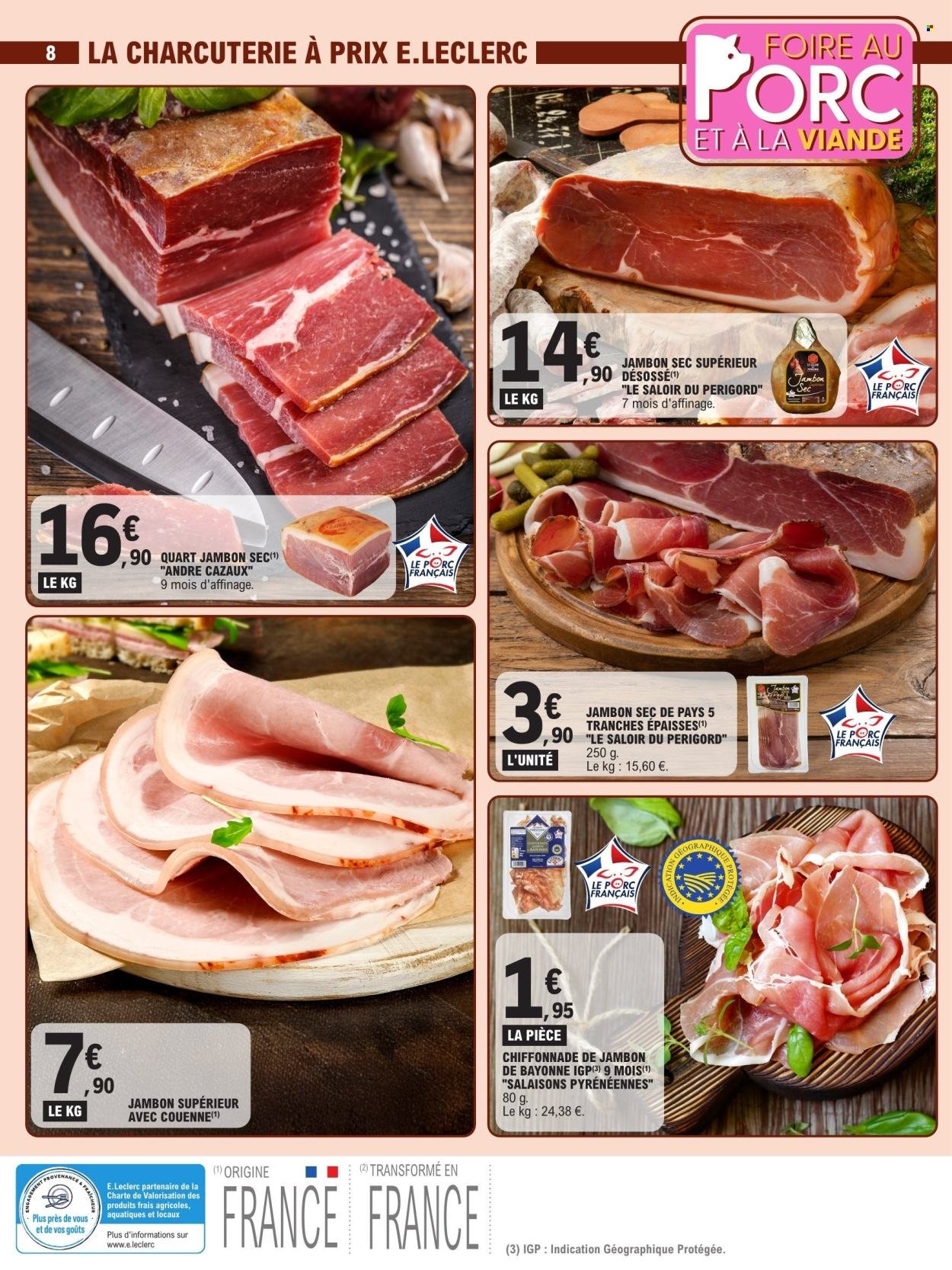 Catalogue E.LECLERC - FOIRE AU PORC ET A LA VIANDE