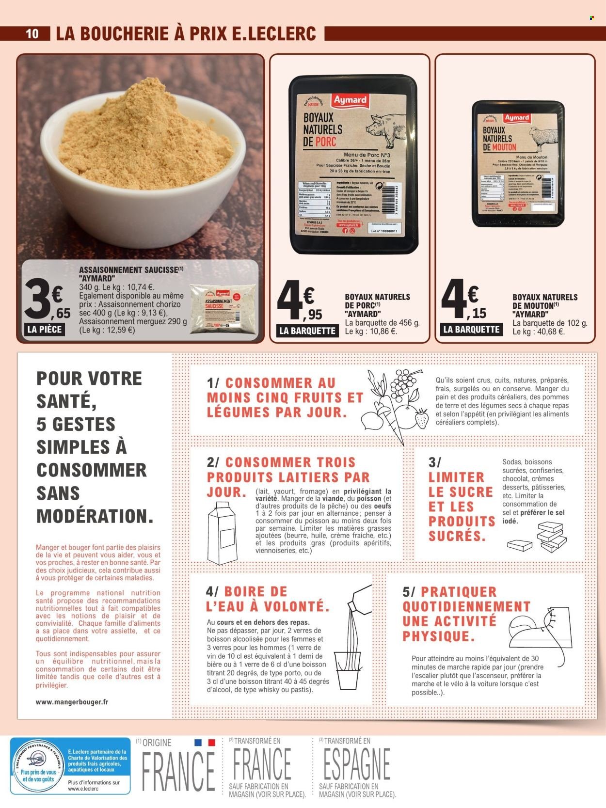 Catalogue E.LECLERC - FOIRE AU PORC ET A LA VIANDE