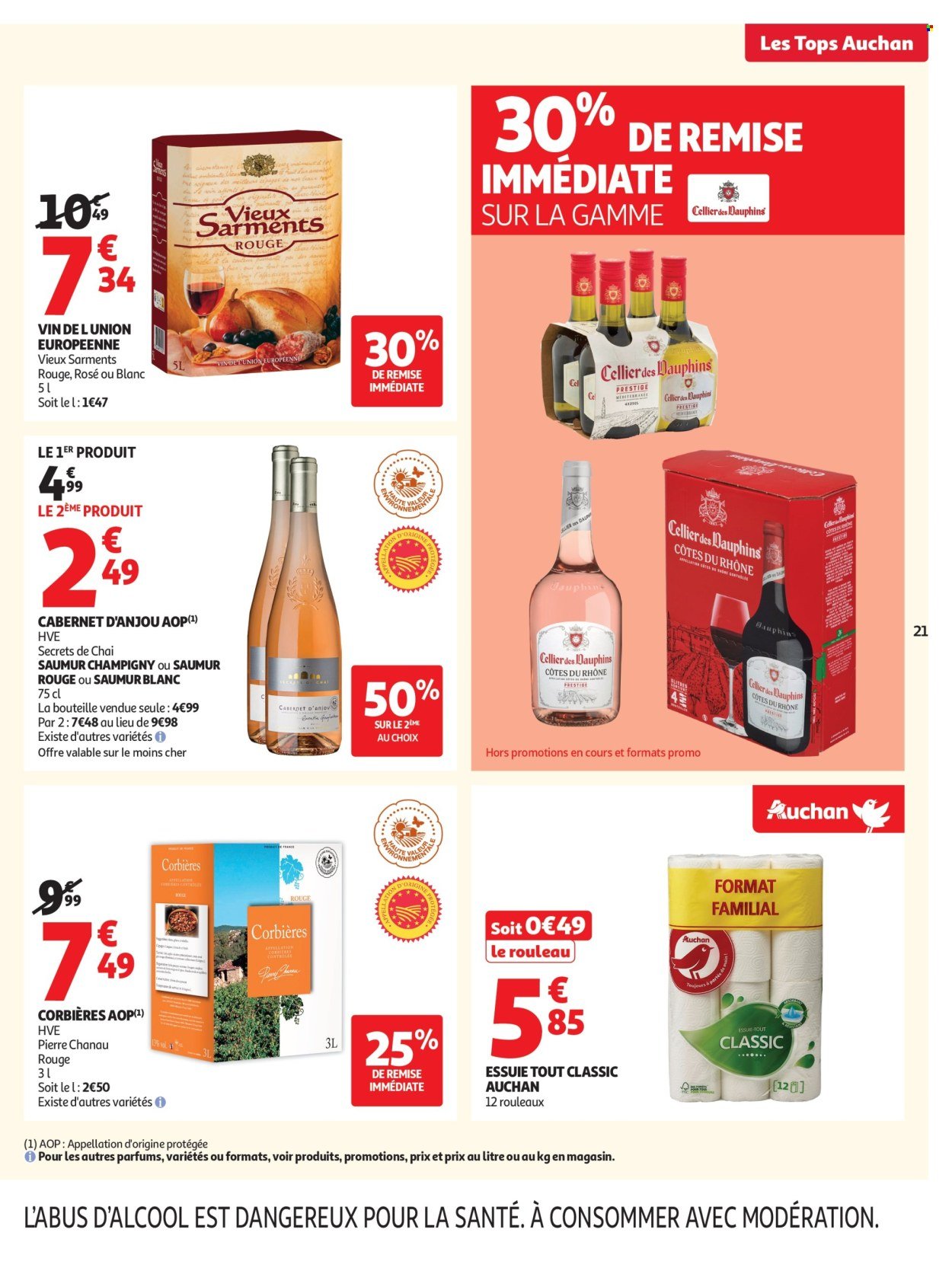 Catalogue AUCHAN - Des prix aussi bas, c'est le top dans votre super (2025-10-14 - 2025-10-25)