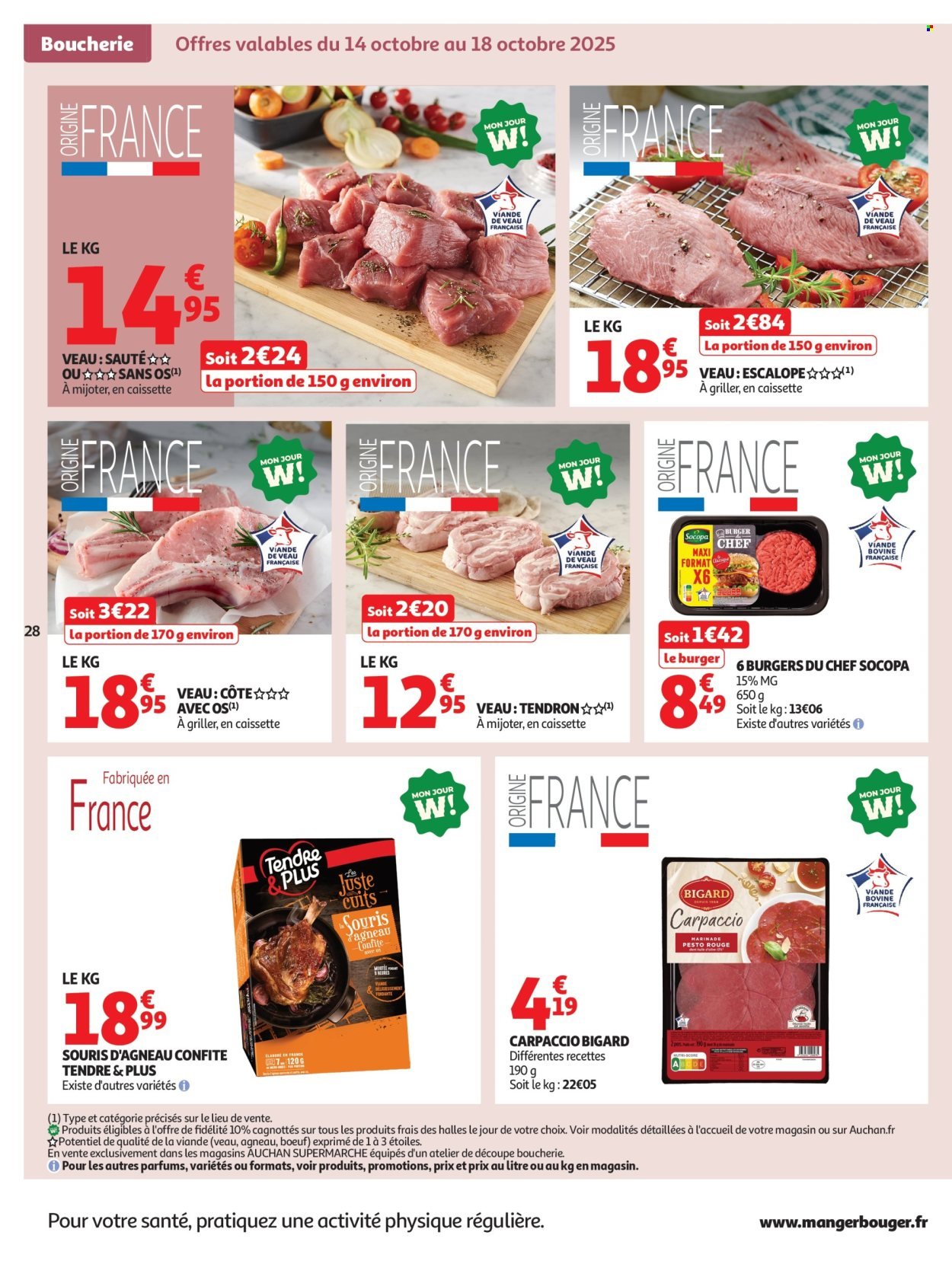 Catalogue AUCHAN - Des prix aussi bas, c'est le top dans votre super (2025-10-14 - 2025-10-25)