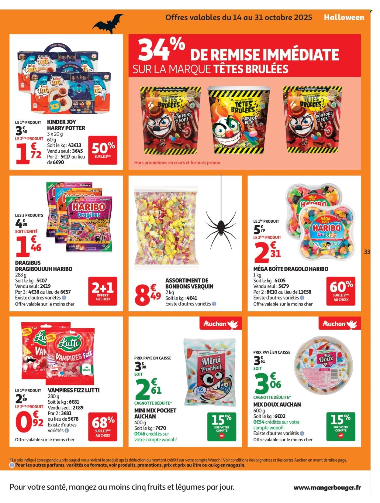 Catalogue AUCHAN - Des prix aussi bas, c'est le top dans votre super (2025-10-14 - 2025-10-25)