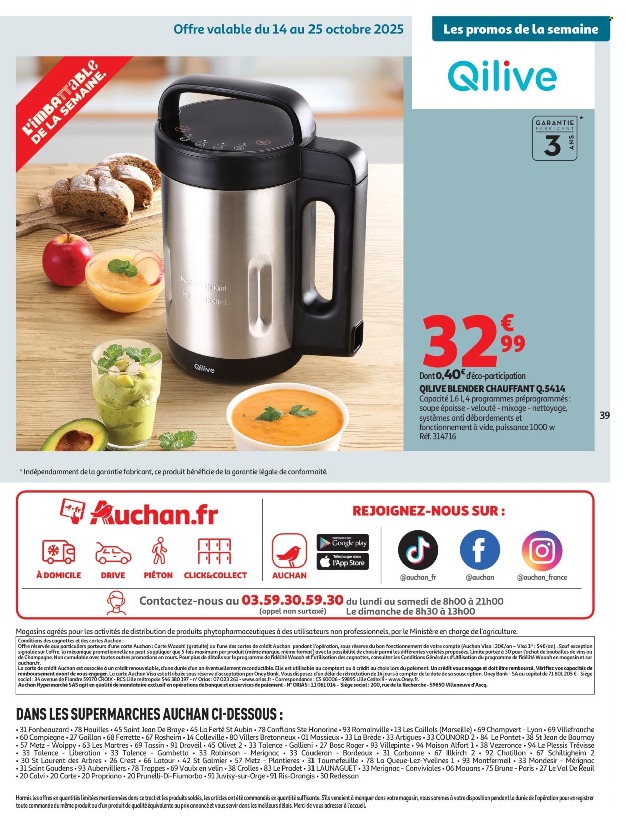 Catalogue AUCHAN - Des prix aussi bas, c'est le top dans votre super (2025-10-14 - 2025-10-25)