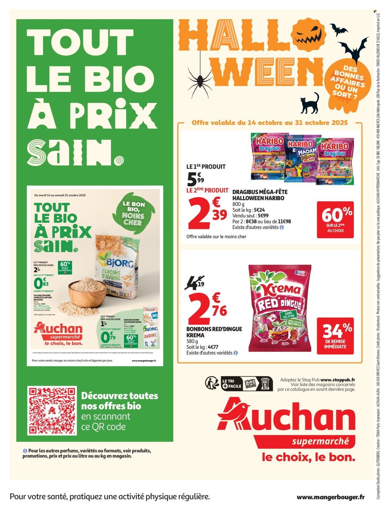 Catalogue AUCHAN - Des prix aussi bas, c'est le top dans votre super (2025-10-14 - 2025-10-25)