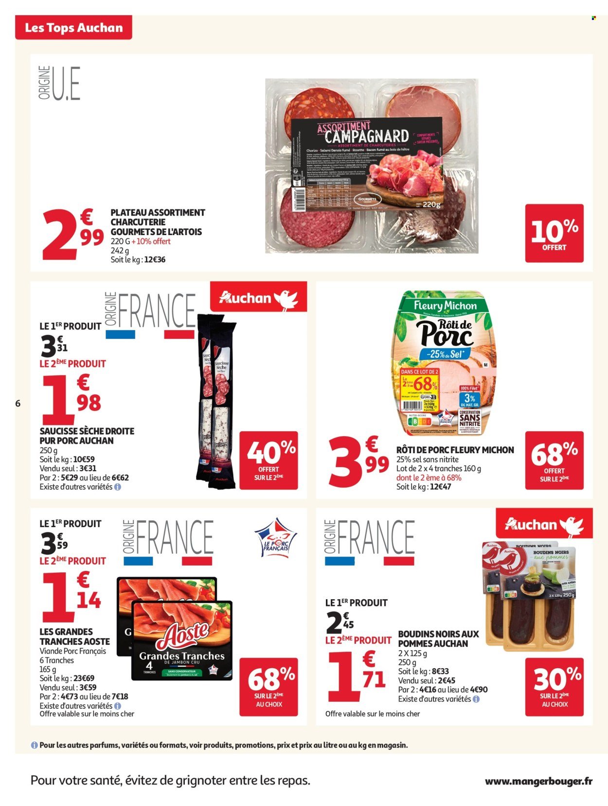 Catalogue AUCHAN - Des prix aussi bas, c'est le top dans votre super (2025-10-14 - 2025-10-25)