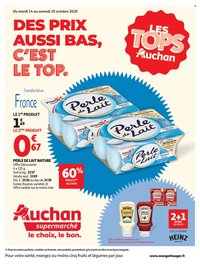Catalogue AUCHAN - Des prix aussi bas, c'est le top dans votre super