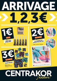 Catalogue CENTRAKOR - 1,2,3 €