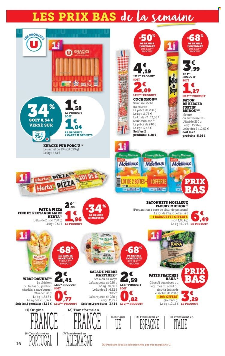 Catalogue SUPER U - Les prix bas de la semaine (2025-09-09 - 2025-09-21)