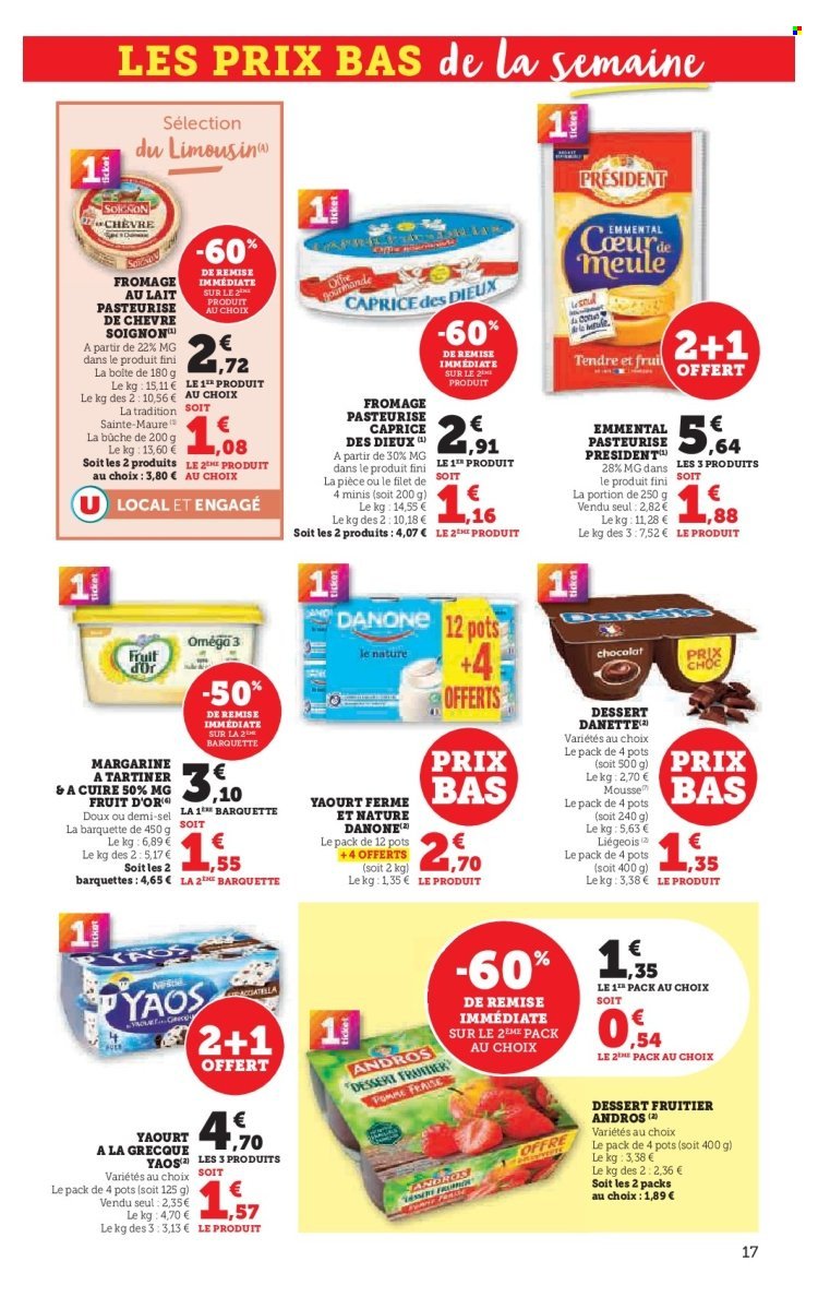 Catalogue SUPER U - Les prix bas de la semaine (2025-09-09 - 2025-09-21)