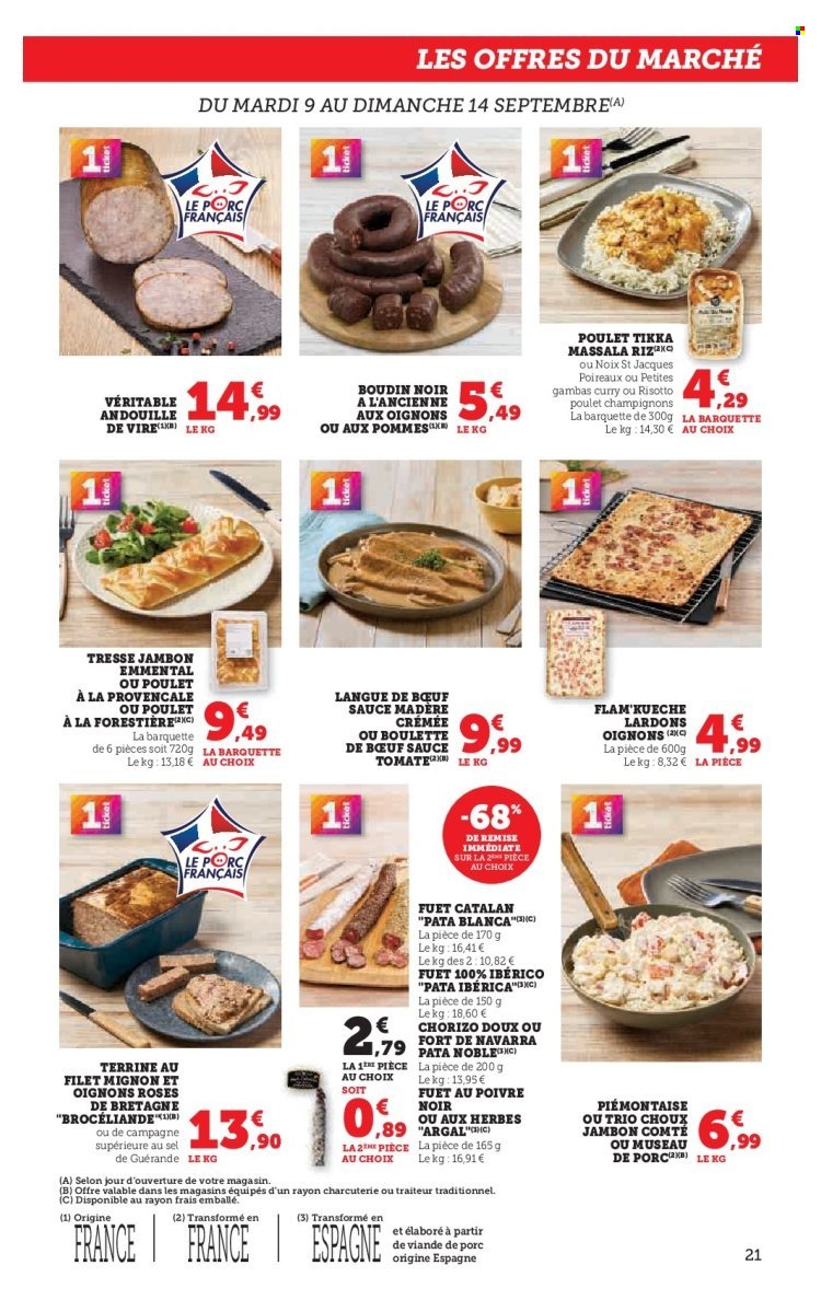 Catalogue SUPER U - Les prix bas de la semaine (2025-09-09 - 2025-09-21)