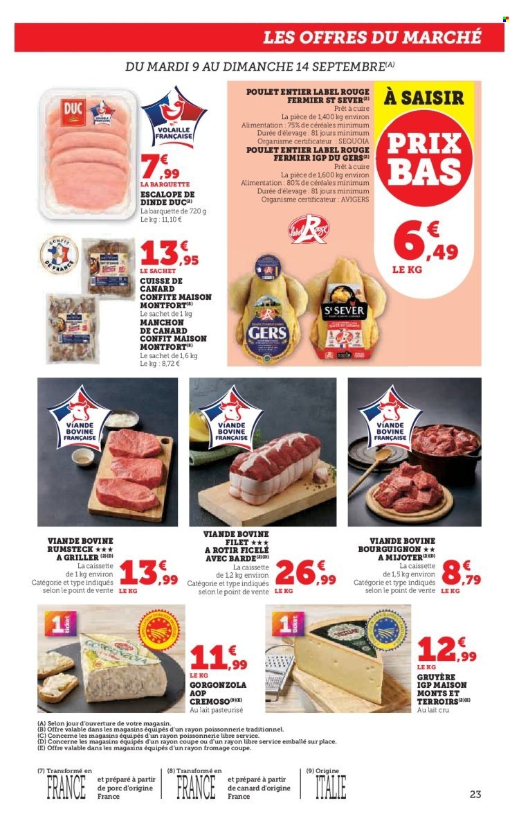Catalogue SUPER U - Les prix bas de la semaine (2025-09-09 - 2025-09-21)