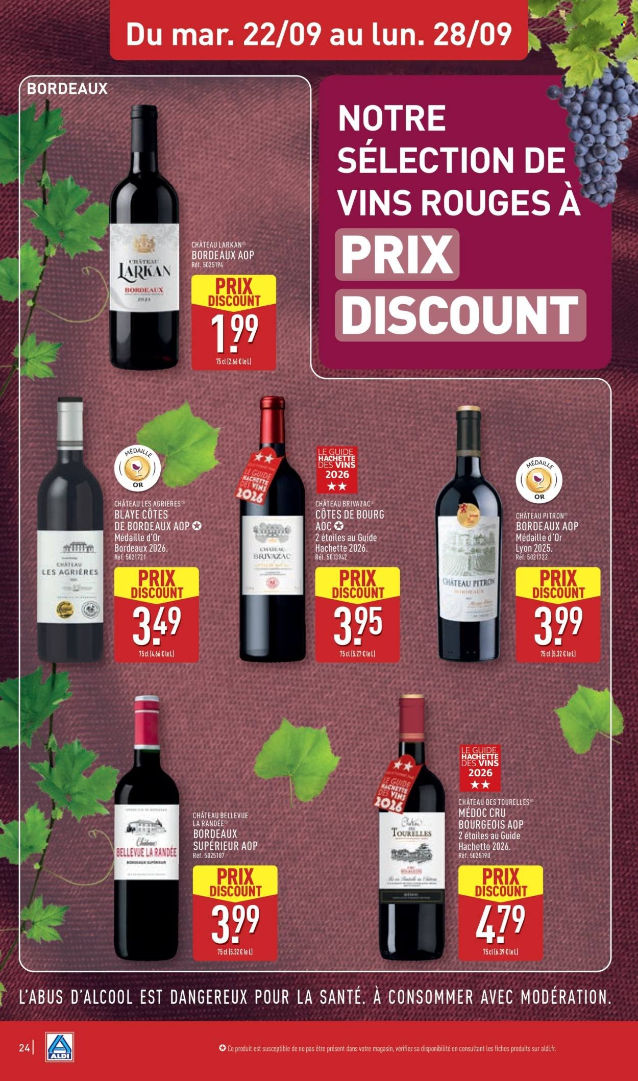 Catalogue ALDI - Foire aux vins d'automne