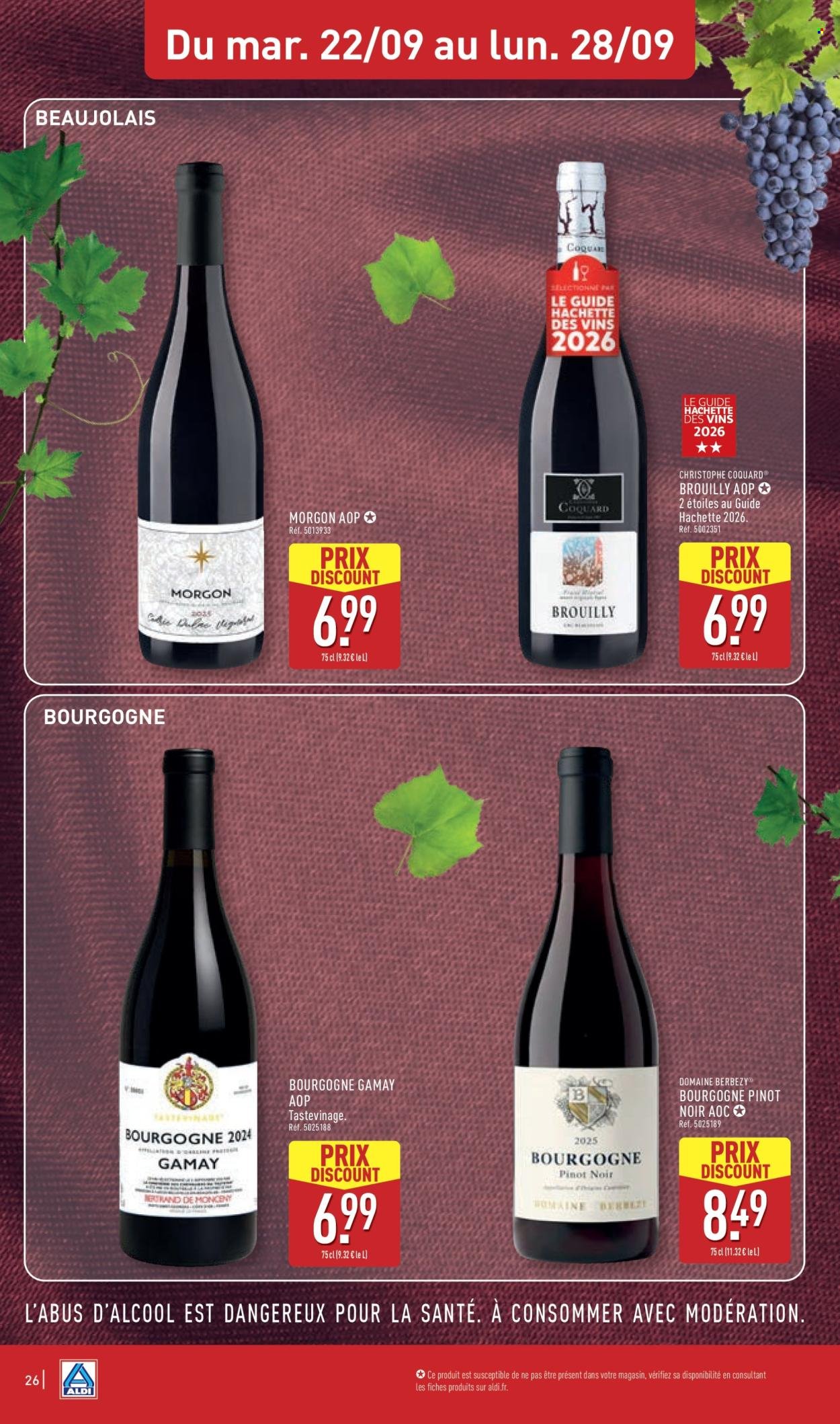 Catalogue ALDI - Foire aux vins d'automne