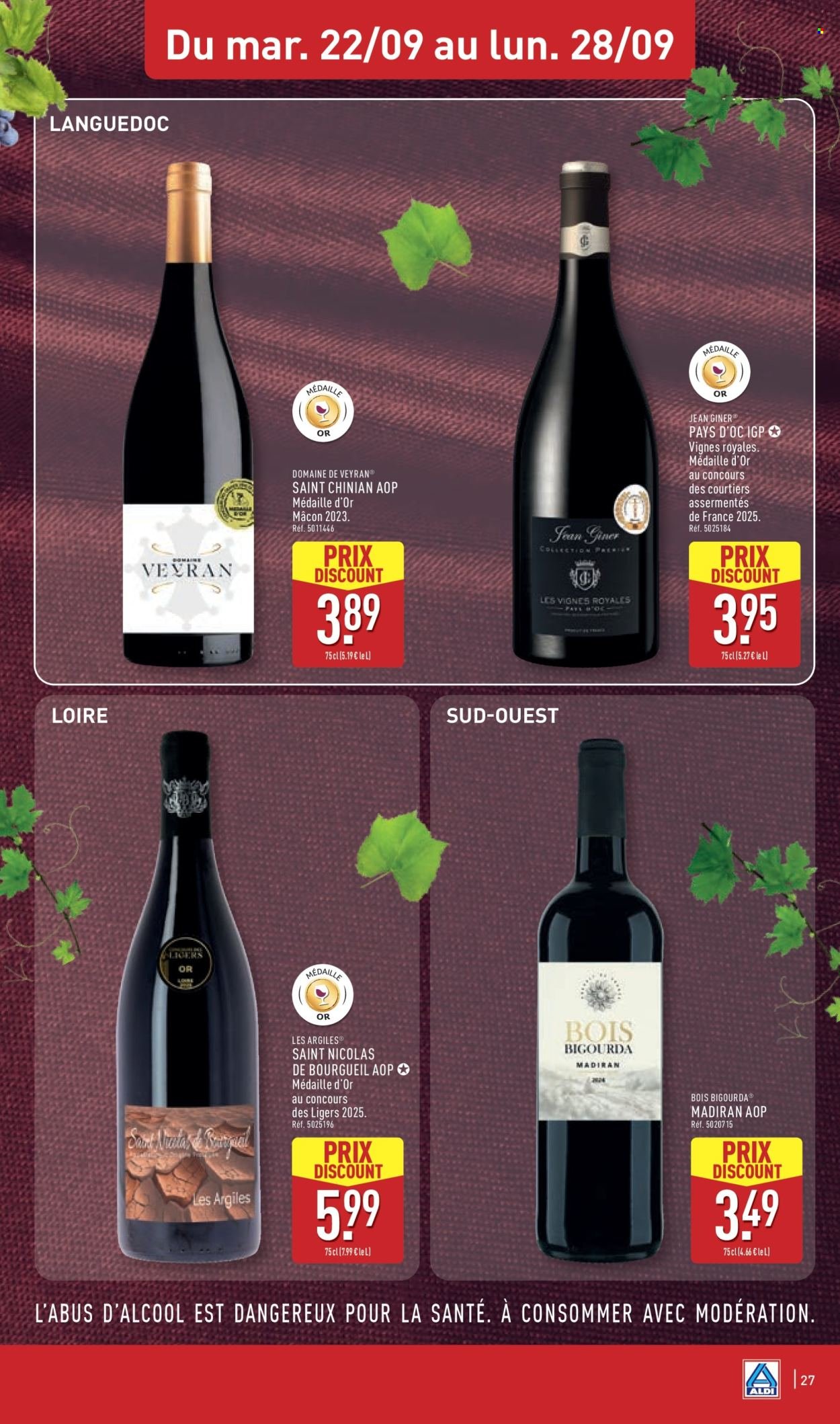 Catalogue ALDI - Foire aux vins d'automne