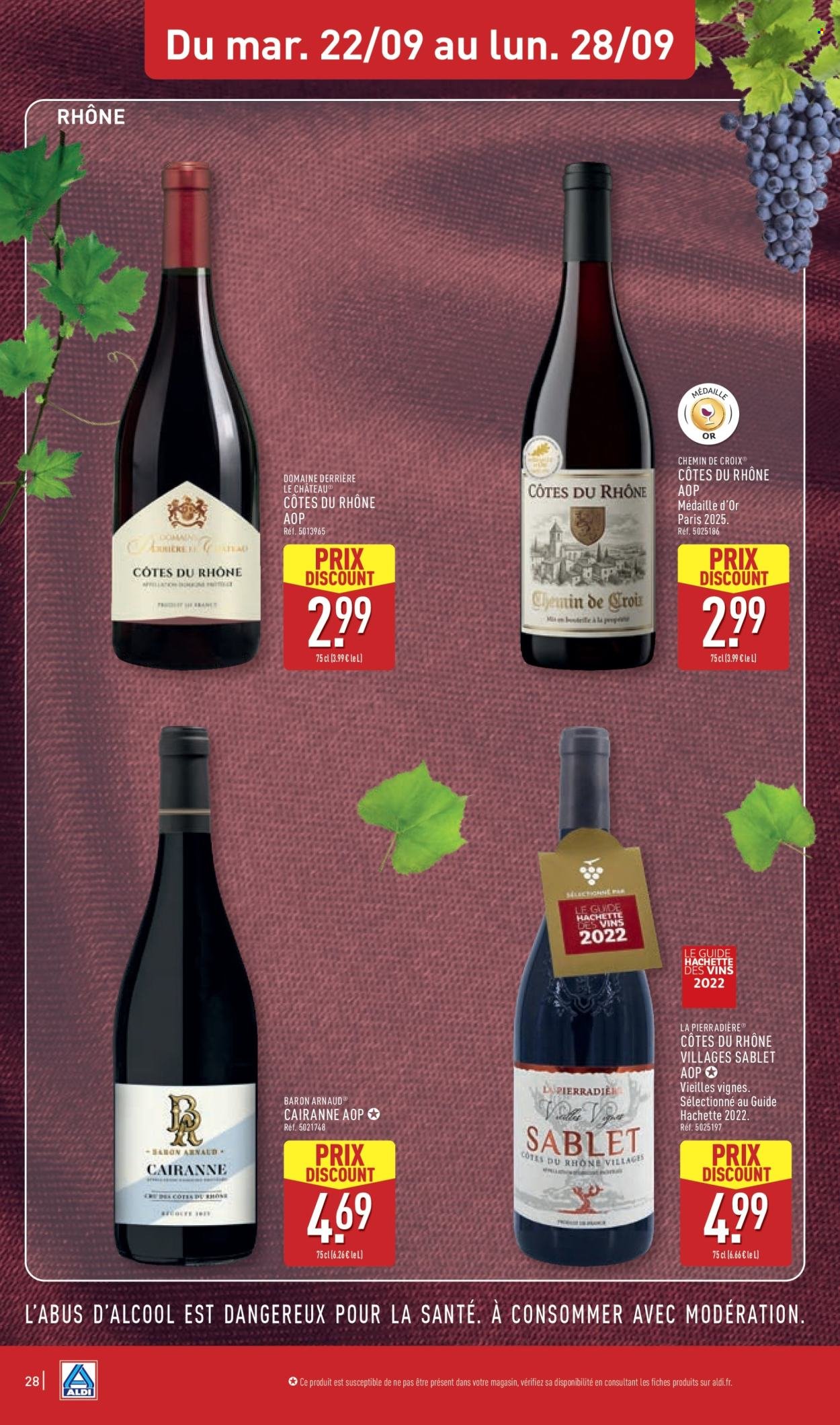Catalogue ALDI - Foire aux vins d'automne