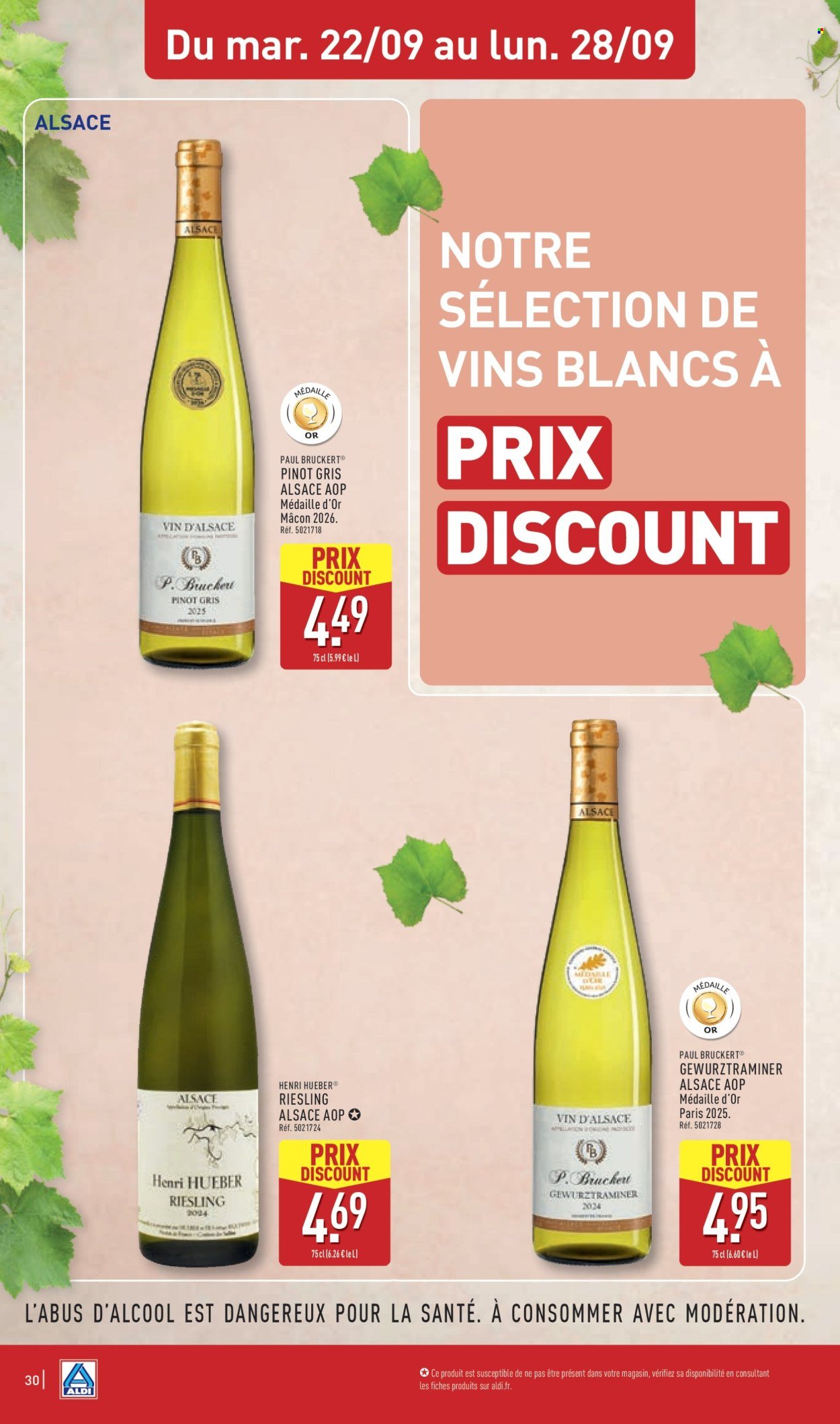 Catalogue ALDI - Foire aux vins d'automne
