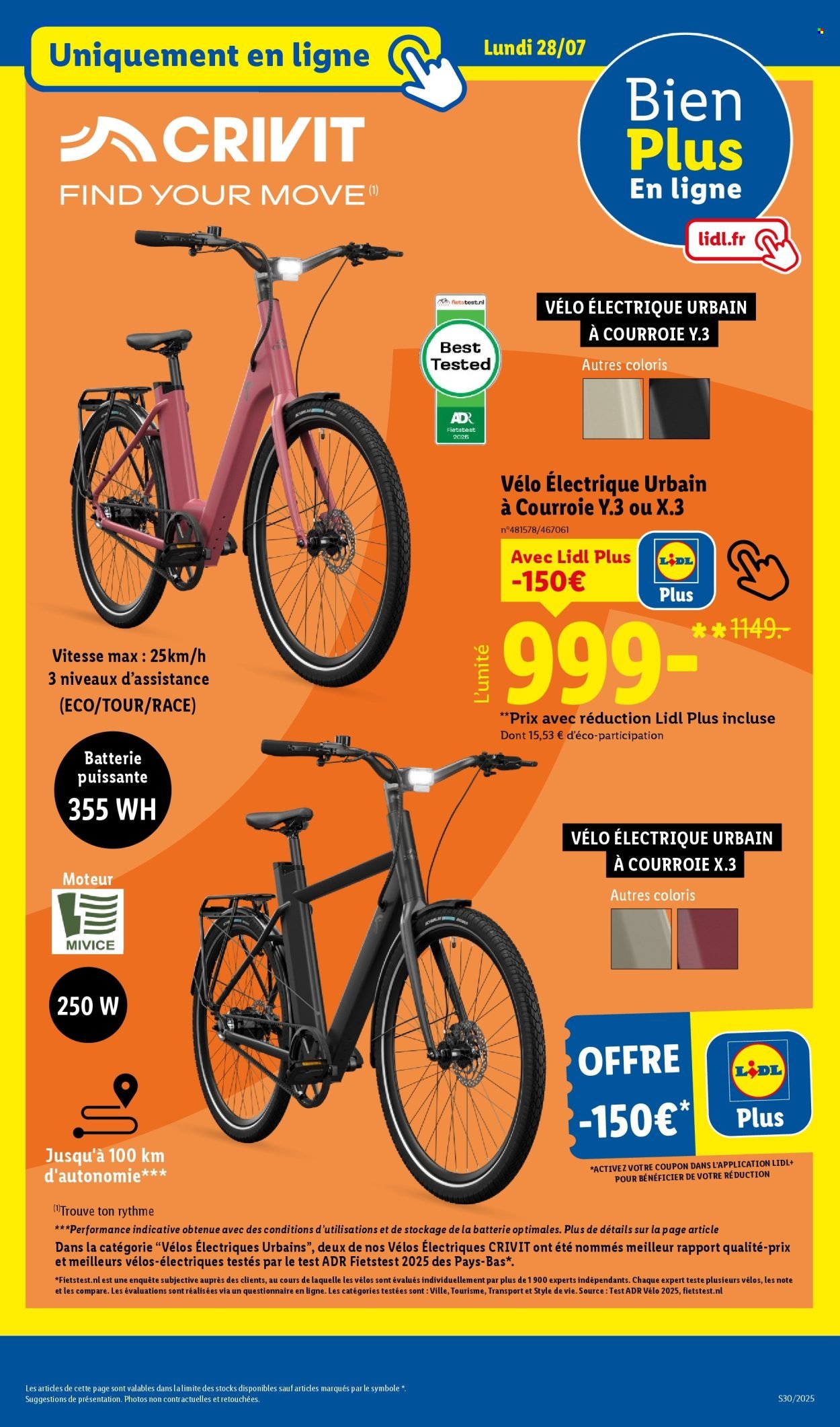 Catalogue LIDL - Les bonnes affaires de la semaine (2025-07-24 - 2025-07-28)