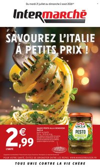 Catalogue INTERMARCHÉ - SAVOUREZ L'ITALIE À PETITS PRIX !