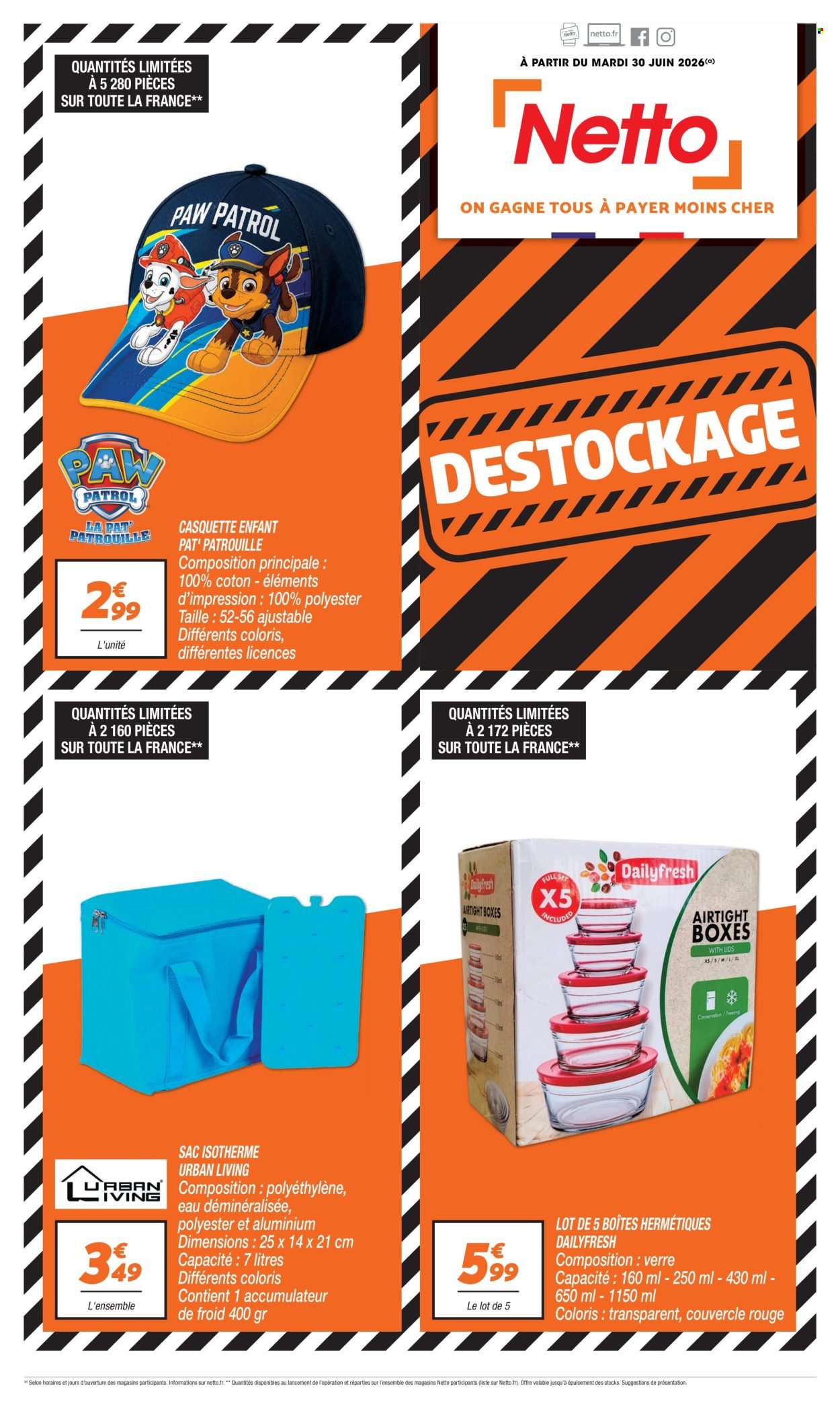 Catalogue NETTO - DESTOCKAGE JUILLET