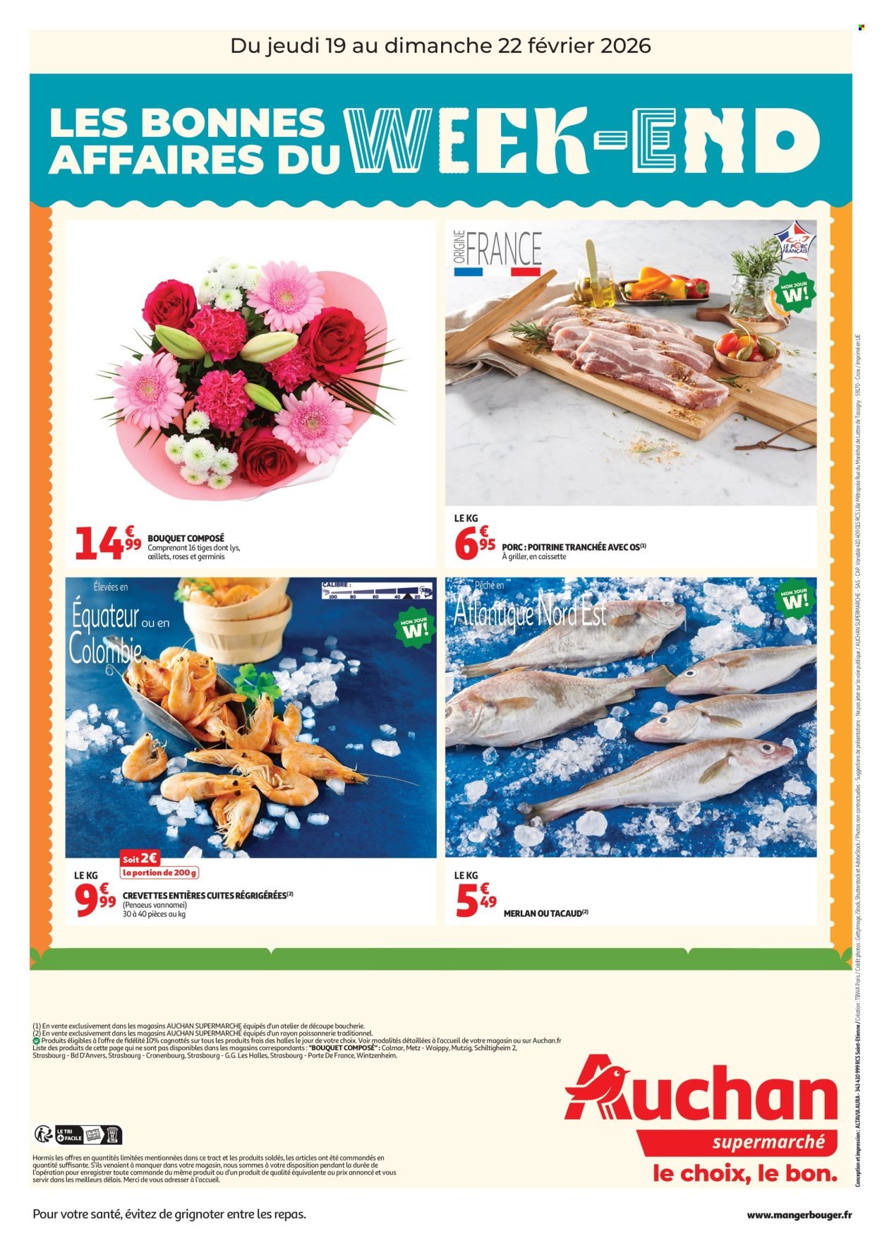 Catalogue AUCHAN - Les bons plans du week-end dans votre super !