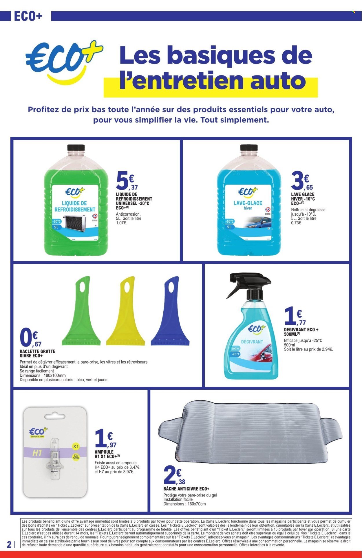 Catalogue E.LECLERC - AVIS D'ECONOMIE (2026-01-06 - 2026-01-24)