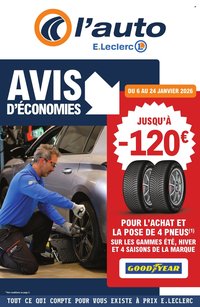 Catalogue E.LECLERC - AVIS D'ECONOMIE