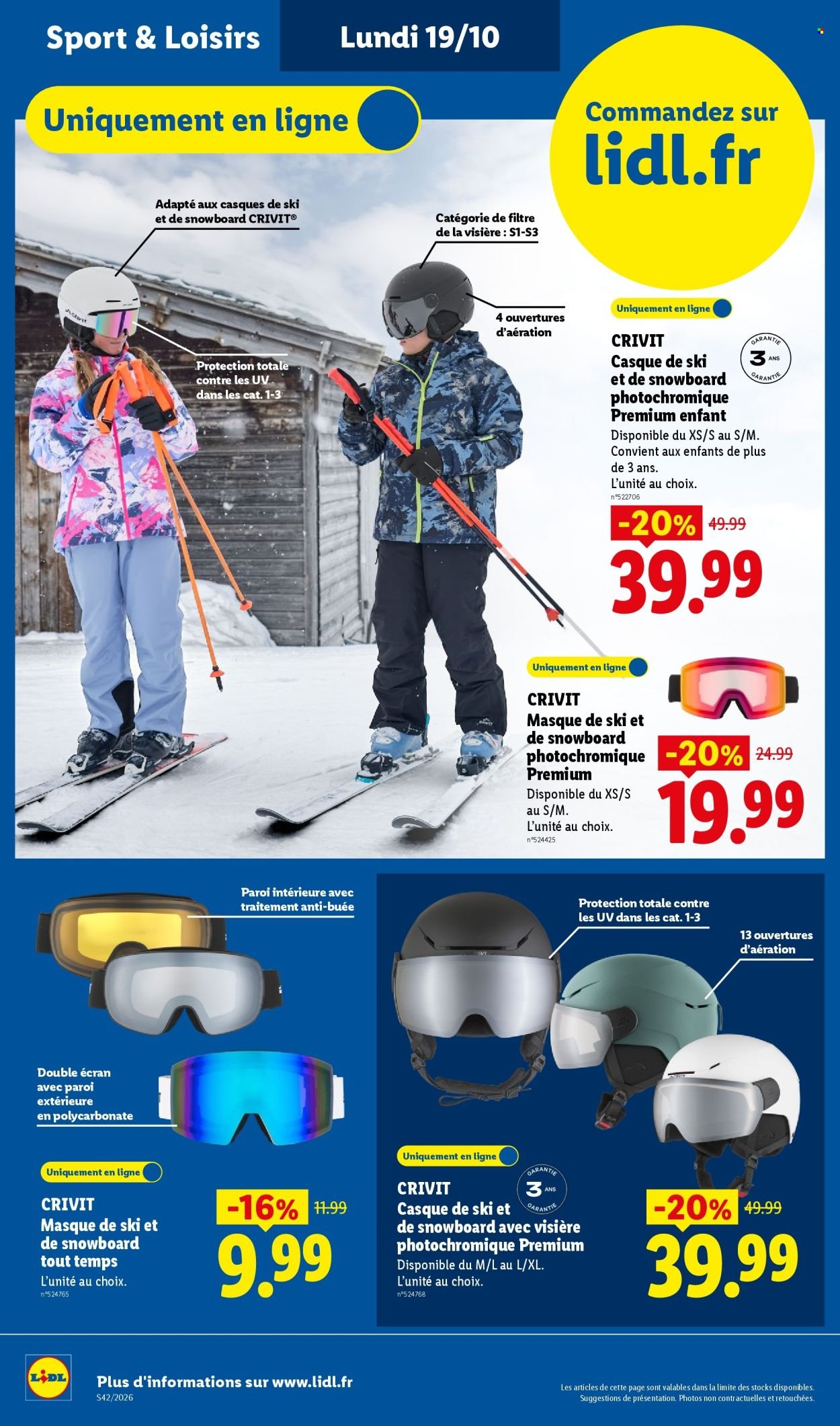 Catalogue LIDL - Les Exclus Web de la semaine