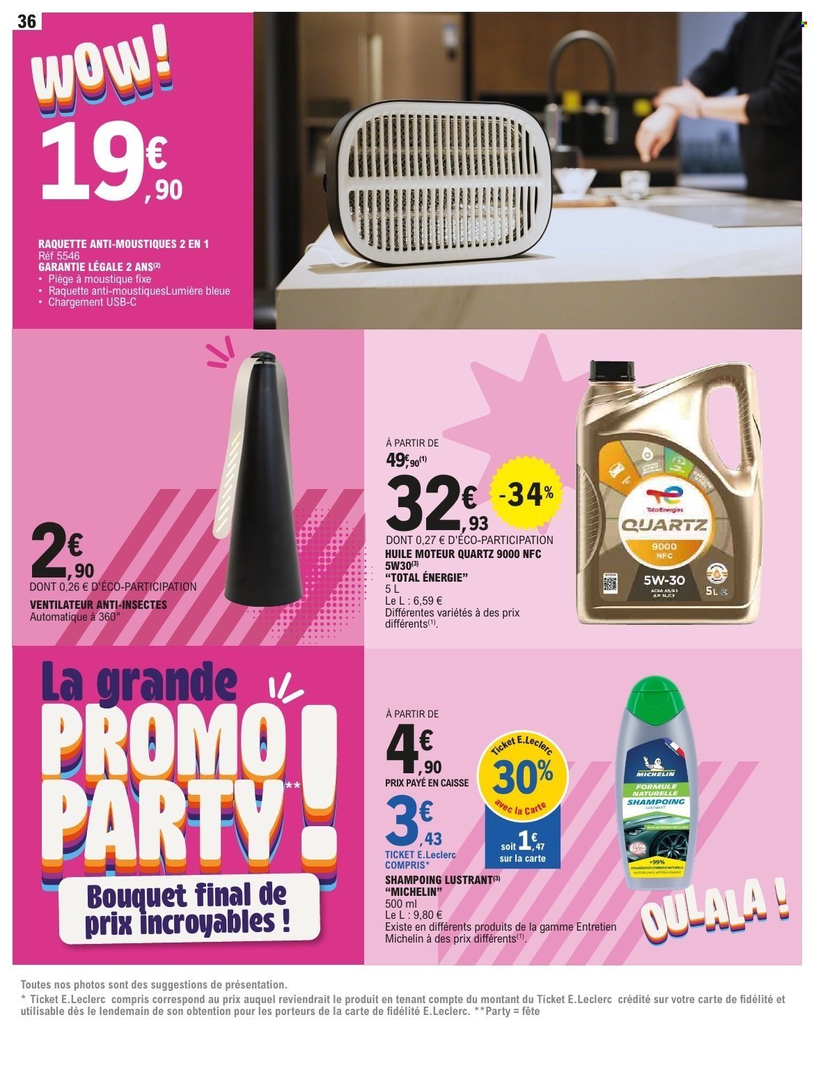 Catalogue E.LECLERC - 40 ANS SCAPALSACE