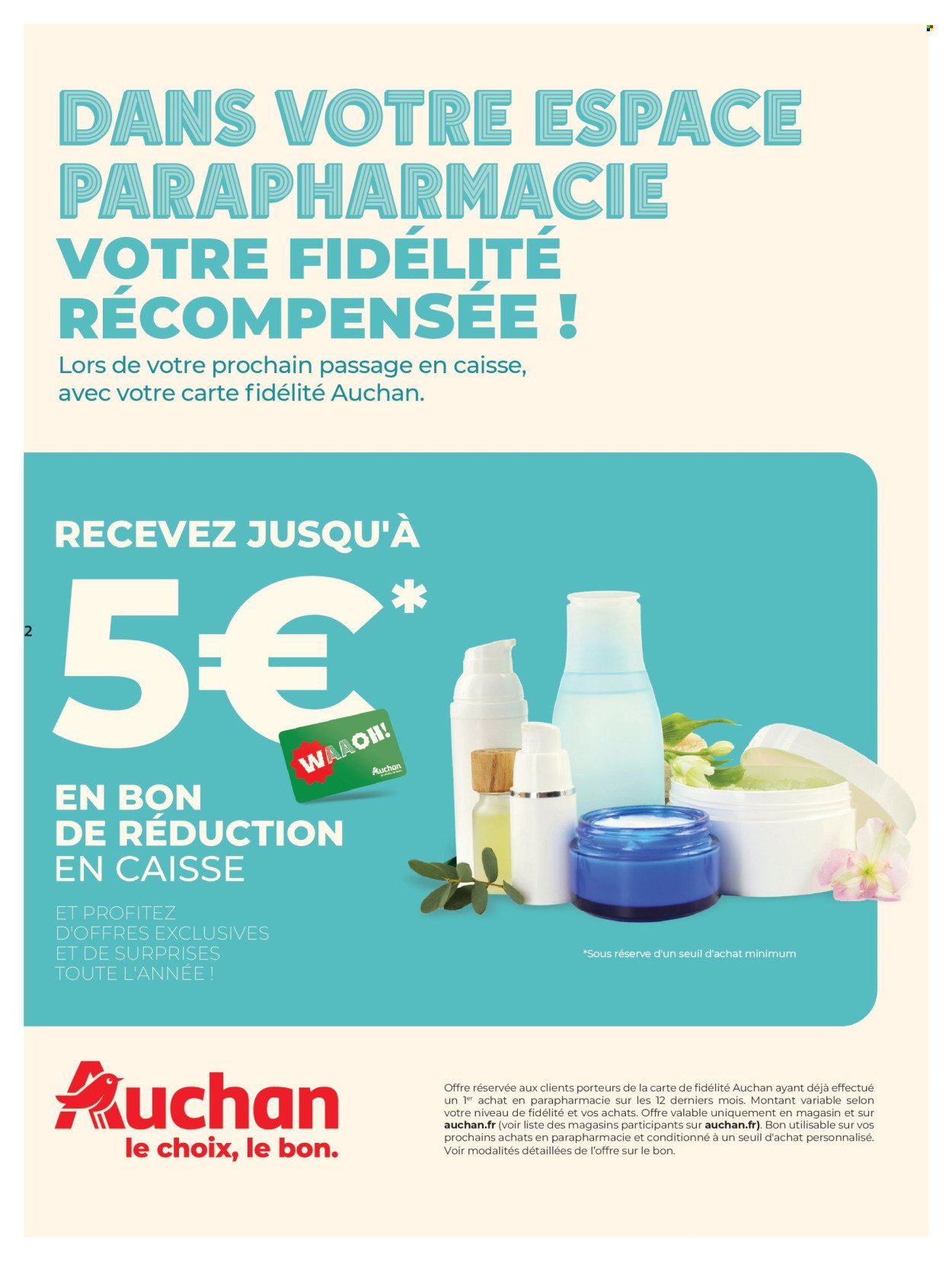 Catalogue AUCHAN - Parapharmacie, beauté
