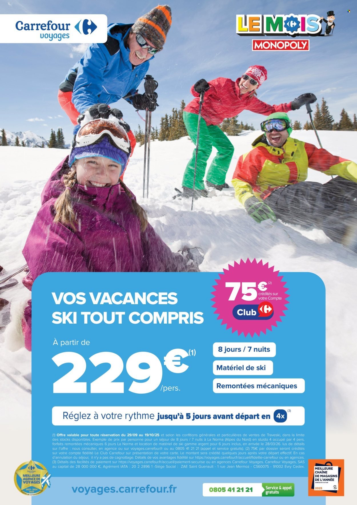 Catalogue CARREFOUR - SKI À PRIX ANNIVERSAIRE (2025-09-29 - 2025-11-02)