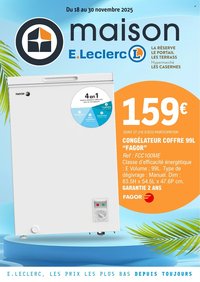 Catalogue E.LECLERC - Du mardi 18 novembre 2025