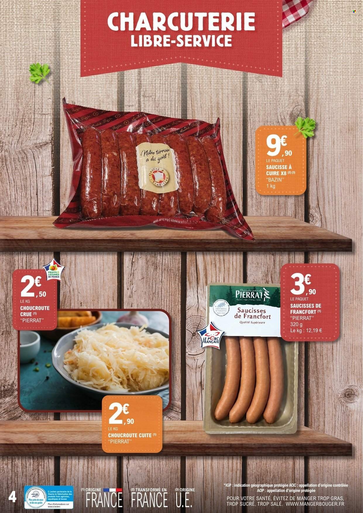 Catalogue E.LECLERC - CHOUCROUTE