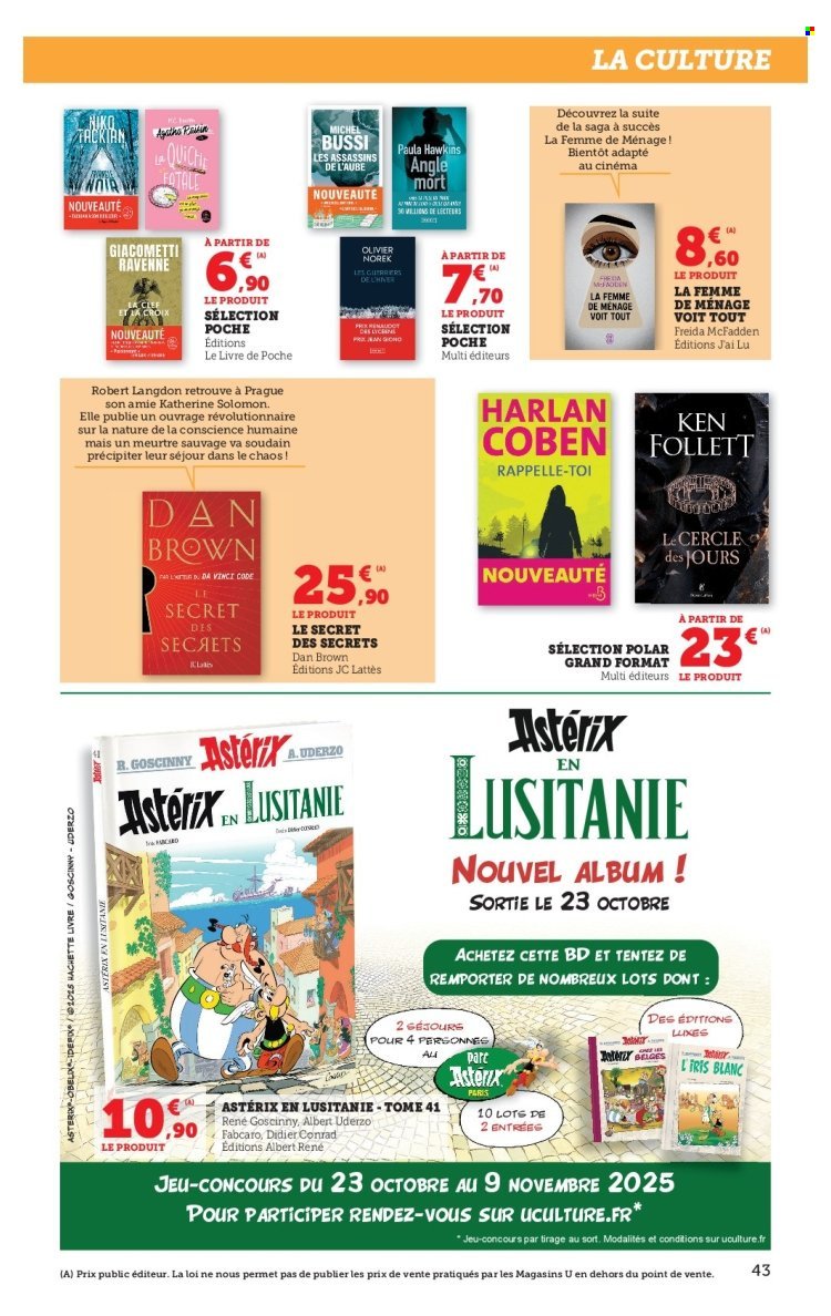 Catalogue HYPER U - Les prix bas de la semaine (2025-10-21 - 2025-11-02)