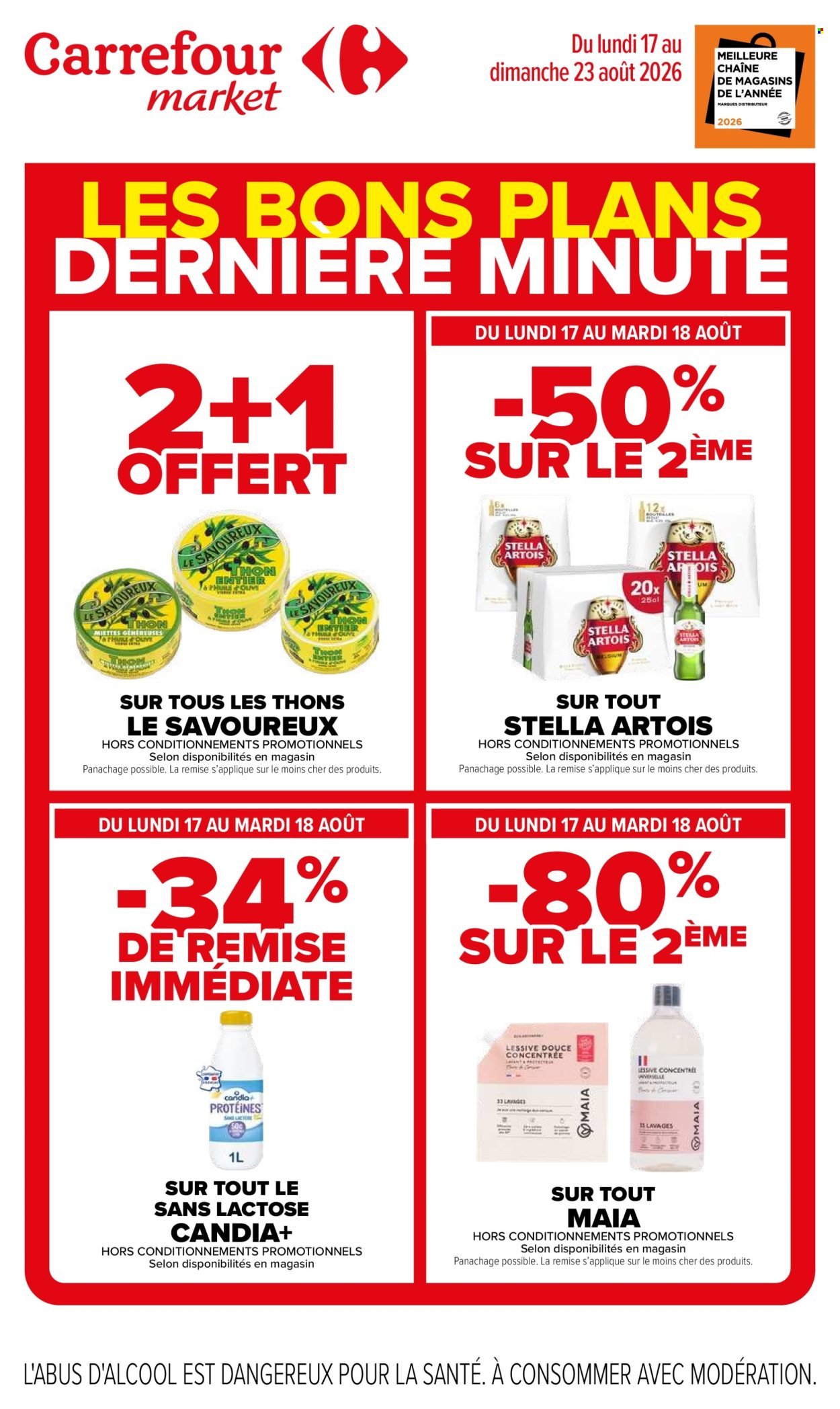 Catalogue CARREFOUR MARKET - LES BONS PLANS DERNIERE MINUTE