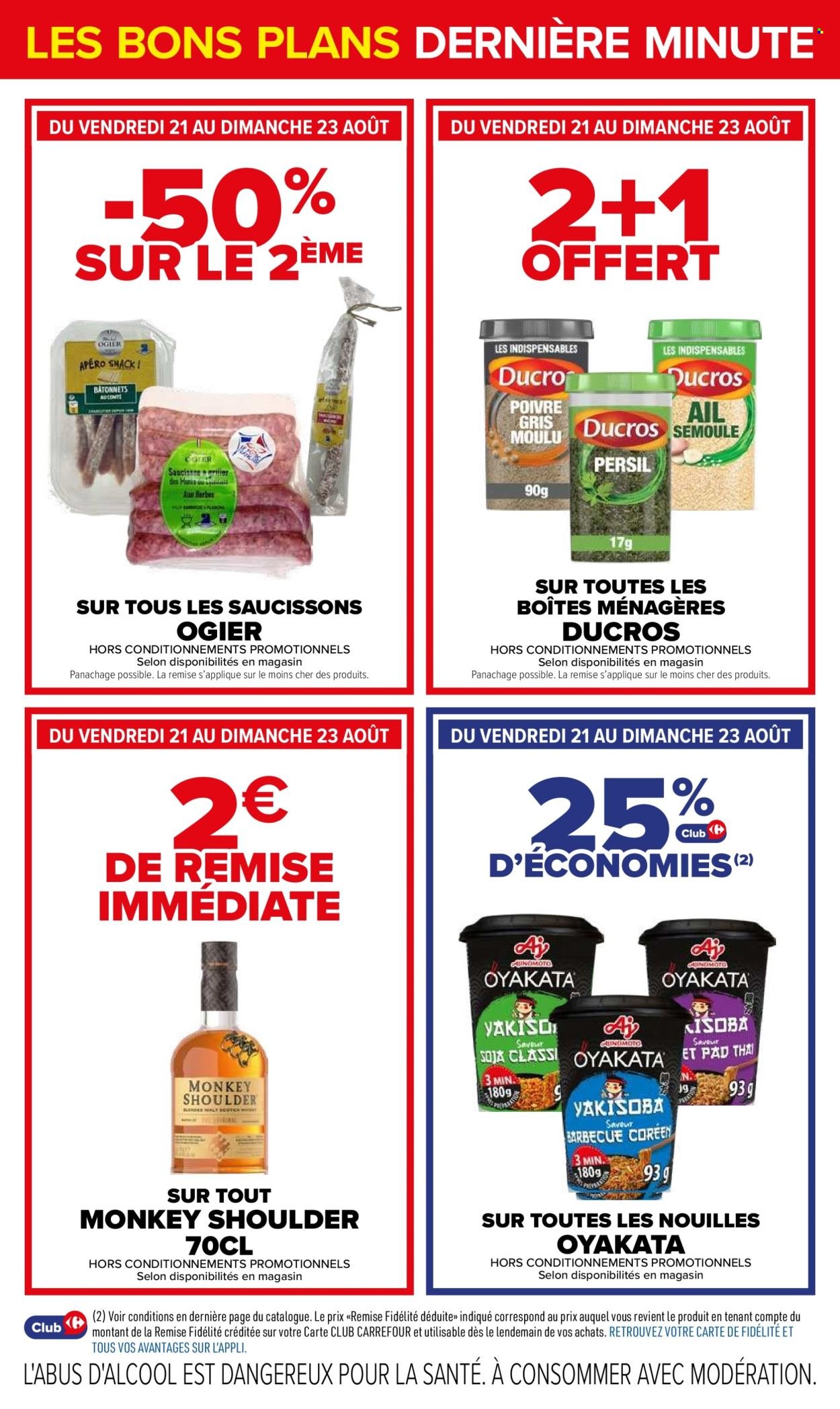 Catalogue CARREFOUR MARKET - LES BONS PLANS DERNIERE MINUTE