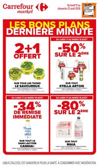 Catalogue CARREFOUR MARKET - LES BONS PLANS DERNIERE MINUTE