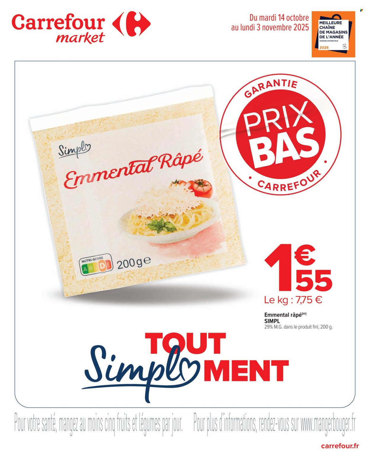 Catalogue CARREFOUR MARKET - TOUT SIMPLEMENT