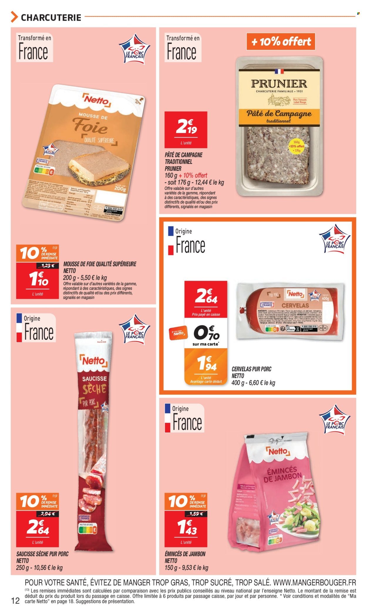 Catalogue NETTO - TEMPS FORT D'OCTOBRE