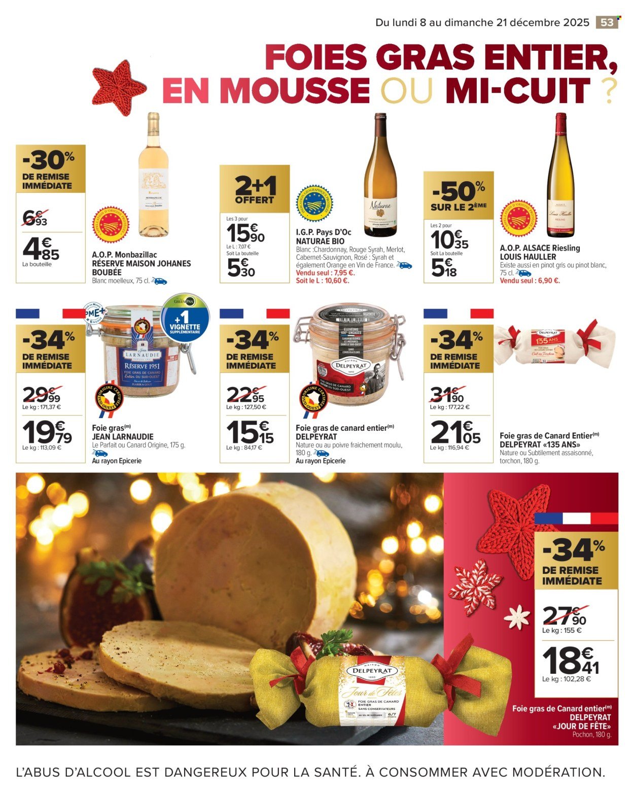 Catalogue CARREFOUR MARKET - UN NOËL POUR TOUS LES GOÛTS (2025-12-08 - 2025-12-21)