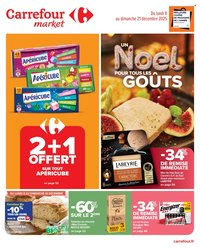 Catalogue CARREFOUR MARKET - UN NOËL POUR TOUS LES GOÛTS (2025-12-08 - 2025-12-21)
