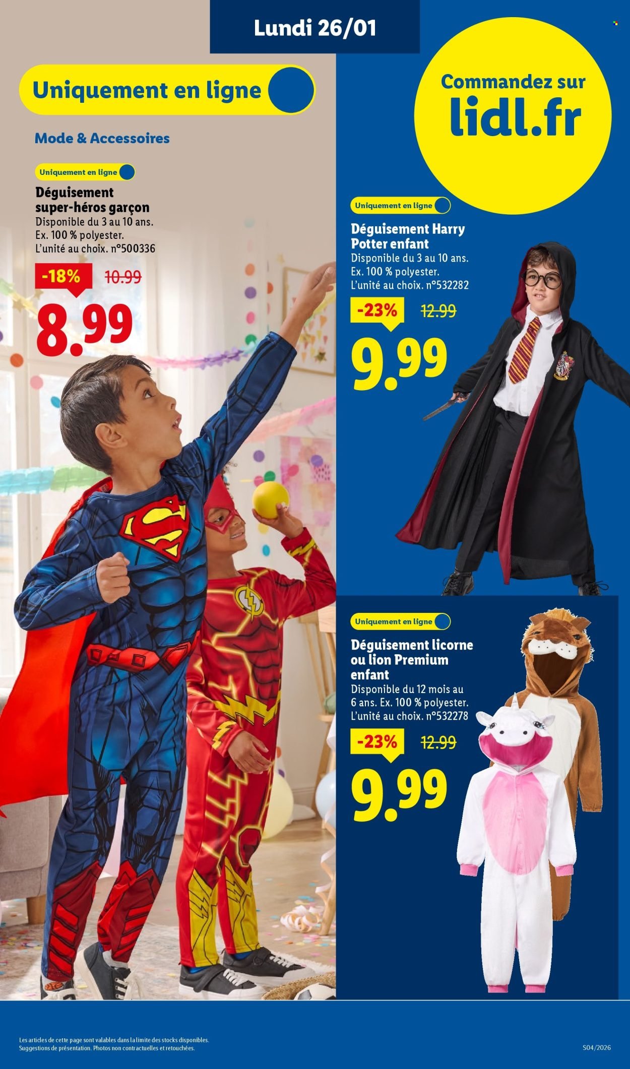 Catalogue LIDL - Les exclus web de la semaine