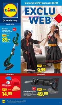 Catalogue LIDL - Les exclus web de la semaine