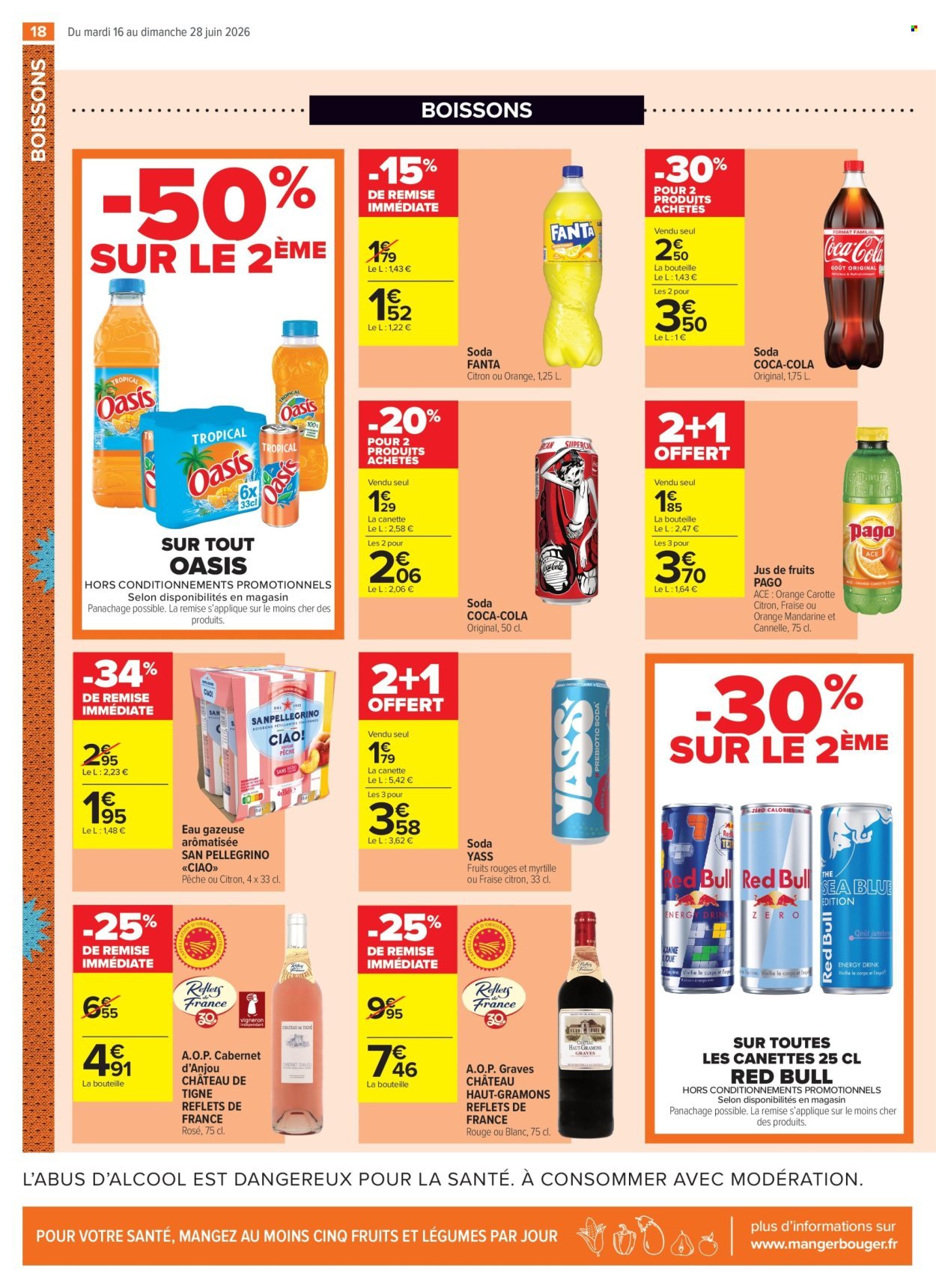 Catalogue CARREFOUR CONTACT - LE MOIS DES SUPPORTERS