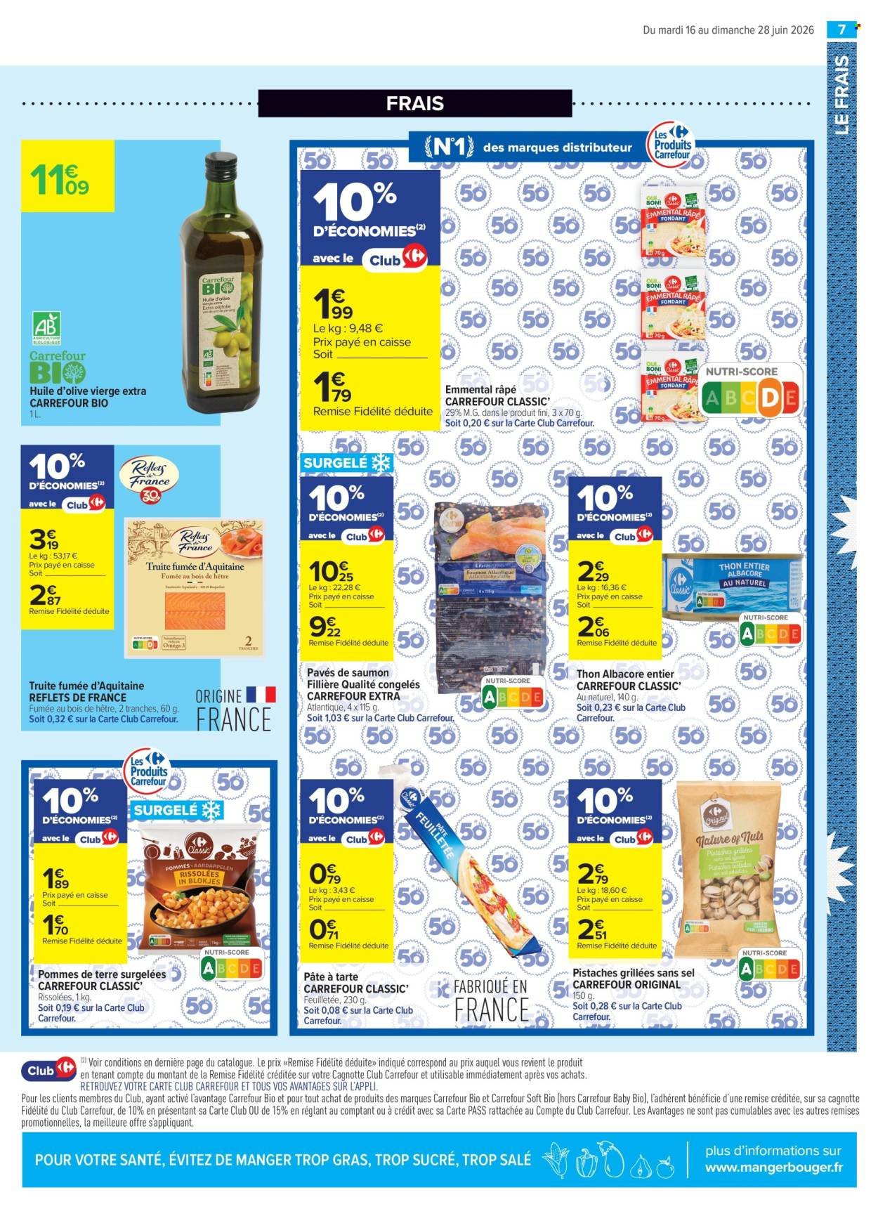 Catalogue CARREFOUR CONTACT - LE MOIS DES SUPPORTERS